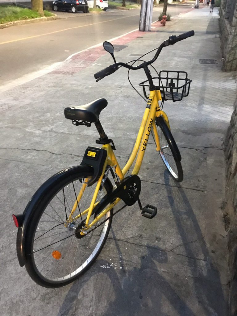 Bicicleta Amarela